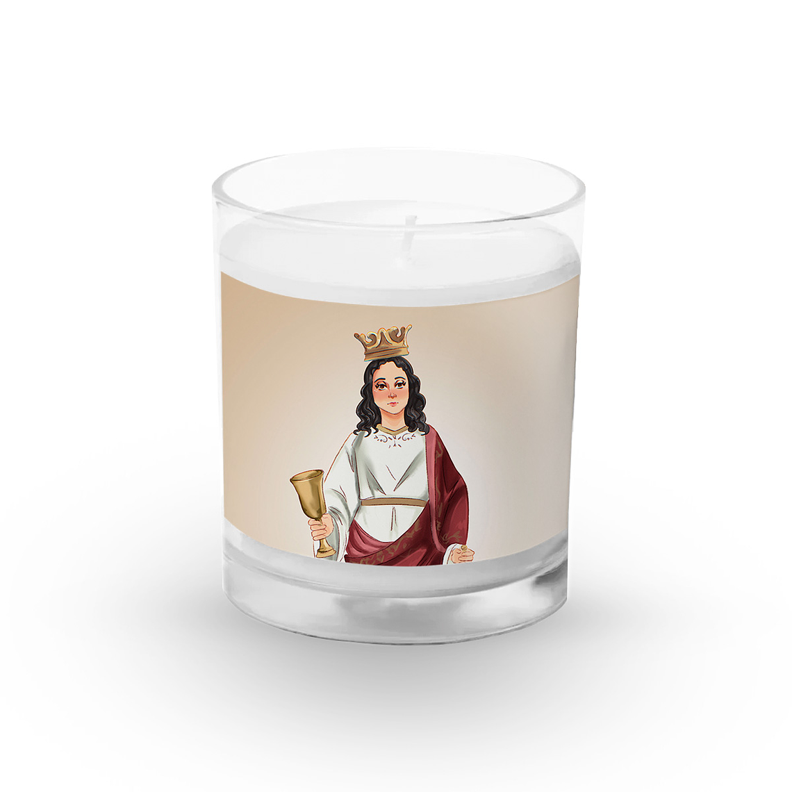 Saint Barbara Candle 1