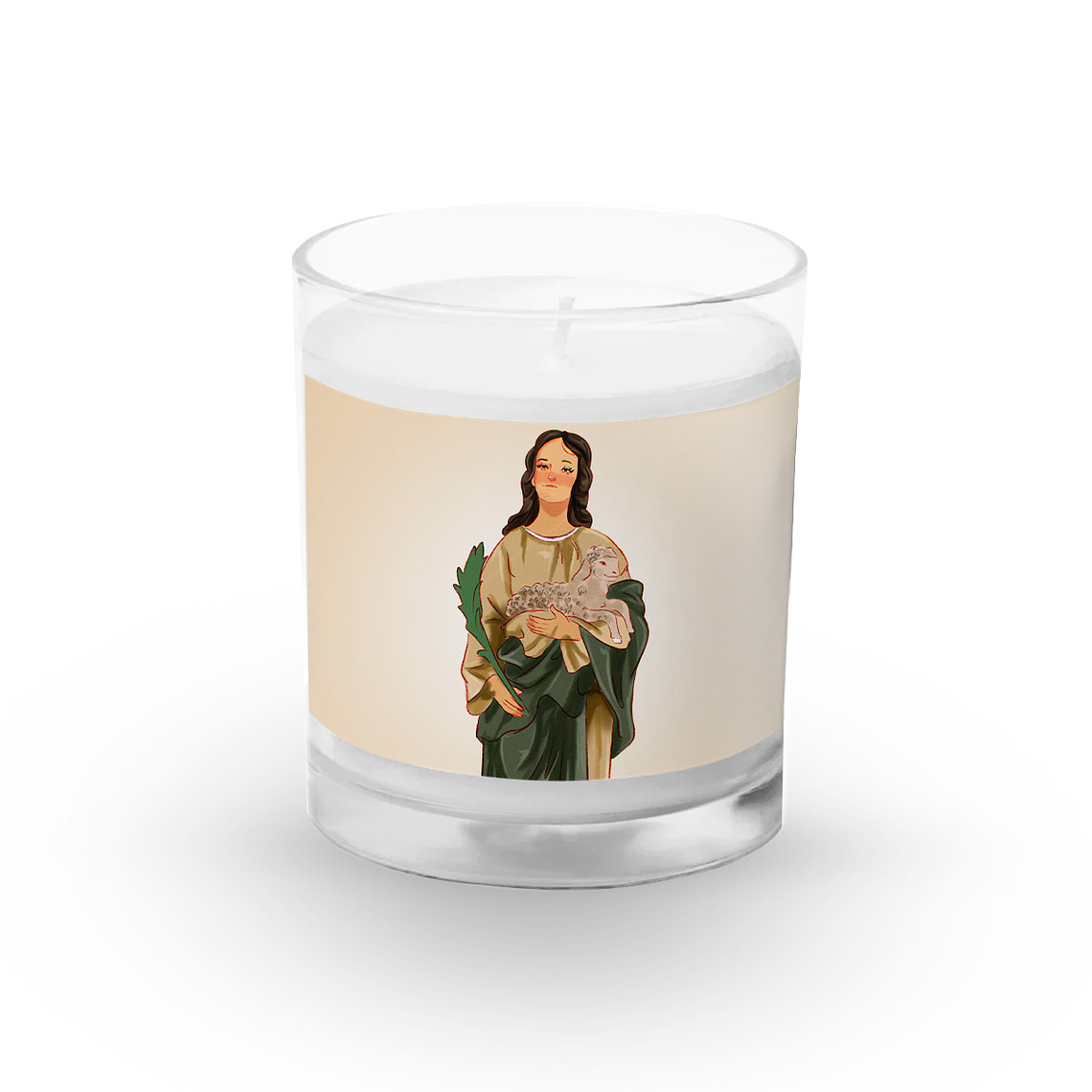 Candle Saint Agnes 1