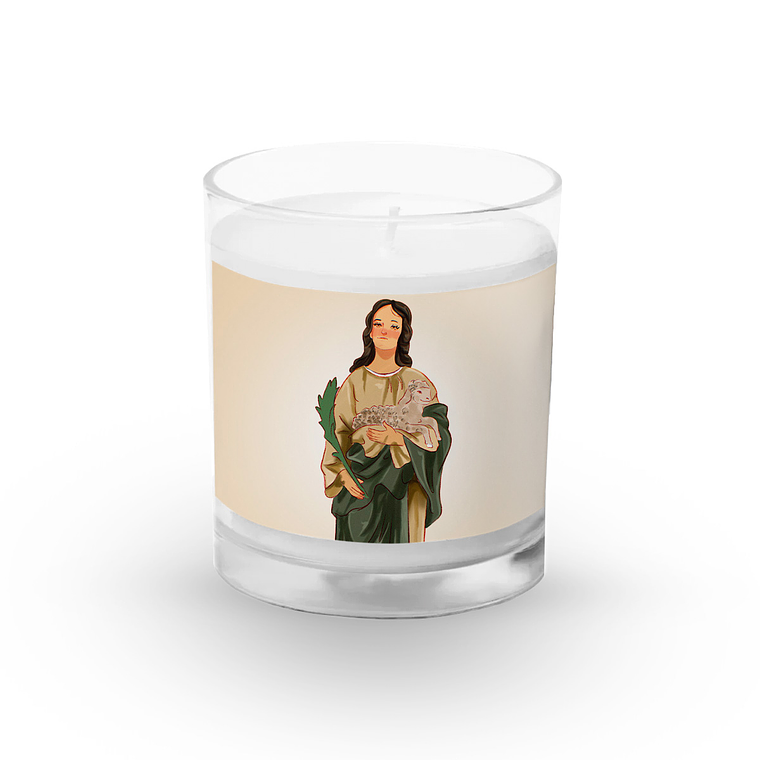 Candle Saint Agnes 1