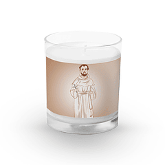 Candle Saint Bernard