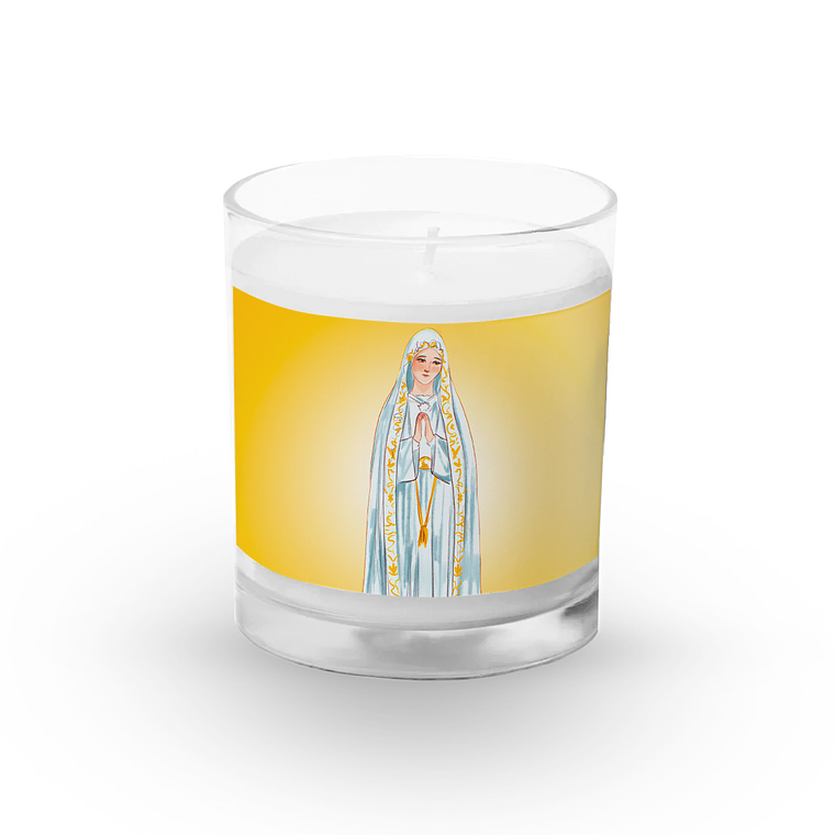 Our Lady of Fátima Capelinha Candle 1