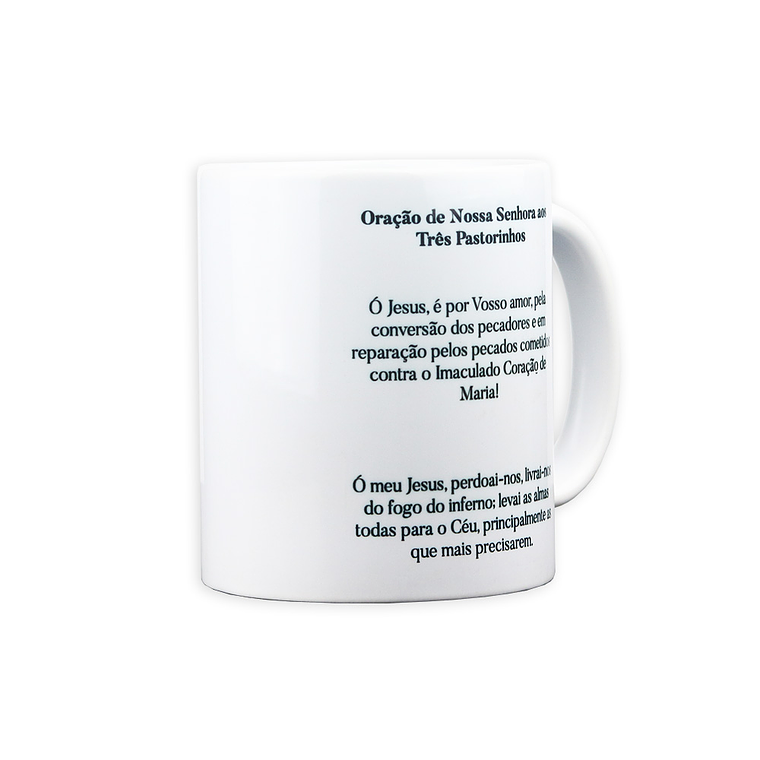 Religious Mug of the Apparition of Fátima 2
