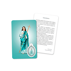 Prayer's card to Saint Martha