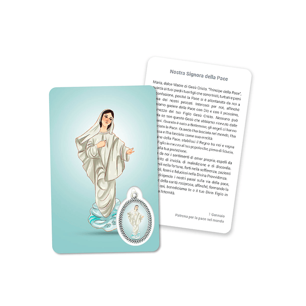 Carte de prière Notre-Dame de la Paix 3