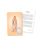Tarjeta con oración del Sagrado Corazón de María 4
