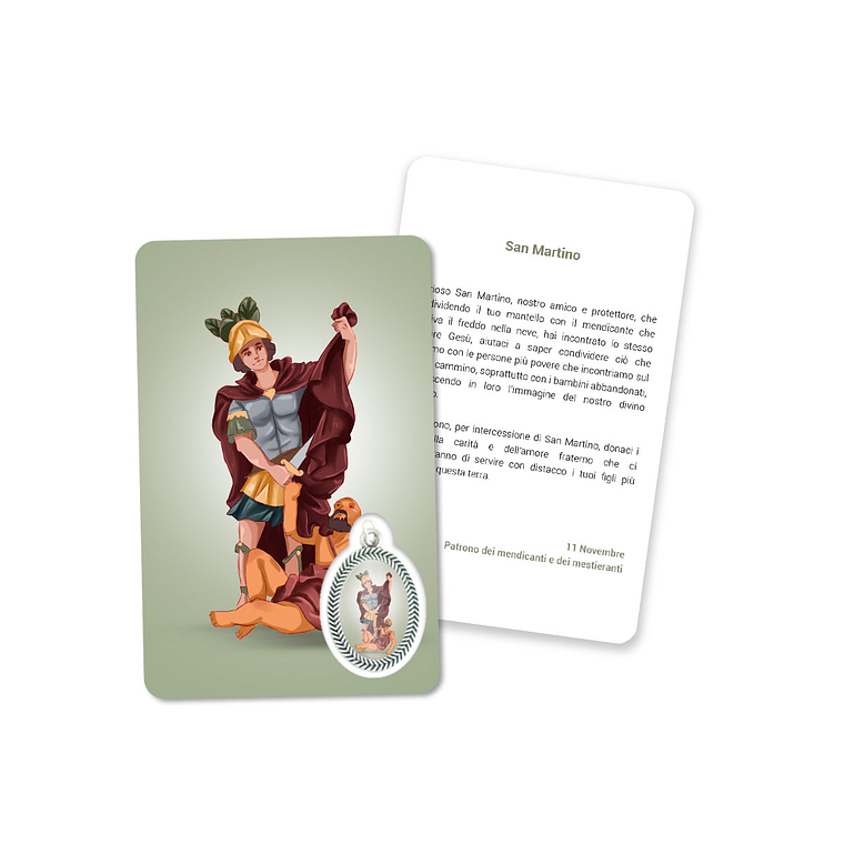 Cartão com oração de São Martinho 3