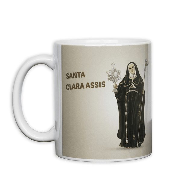 Saint Clare of Assisi Mug 1