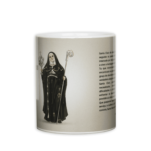 Saint Clare of Assisi Mug 2
