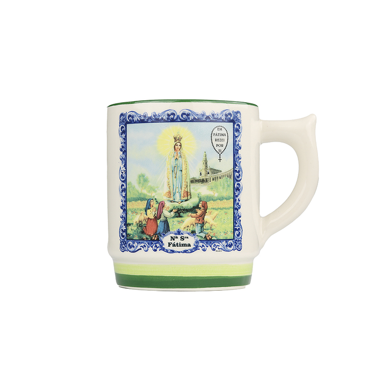 Fatima mug in faience 1
