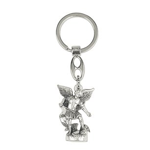 Saint Michael the Archangel Keychain