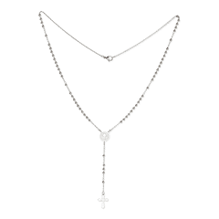 Stainless steel rosary of Saint Benedict