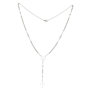 Our Lady of Fátima stainless steel rosary