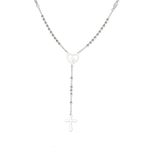 Our Lady of Fátima stainless steel rosary