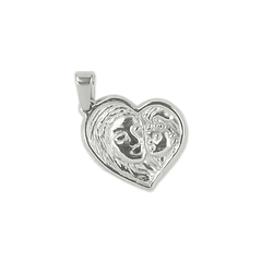 Mother and Son stainless steel medal