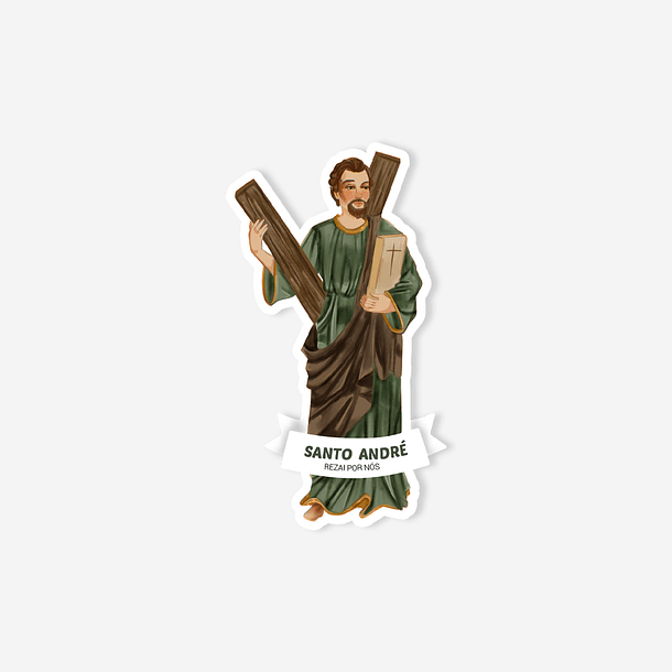 Saint Andrew Catholic sticker 1