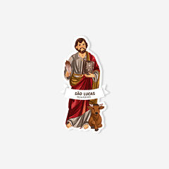 Saint Luke Catholic sticker