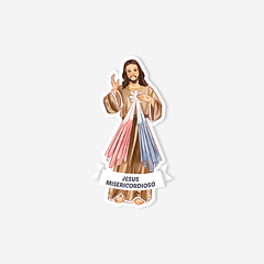 Merciful Jesus Catholic Sticker