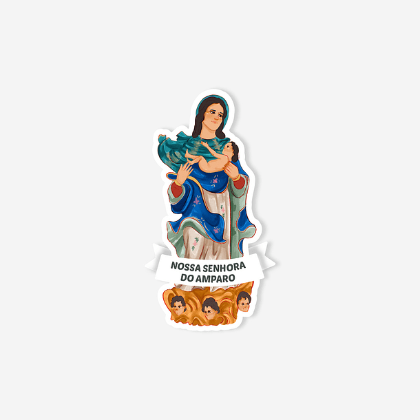Our Lady of Refuge Catholic sticker 1