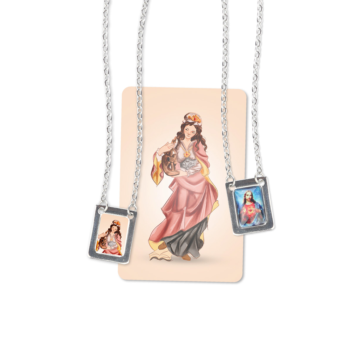 Saint Catherine Scapular 1
