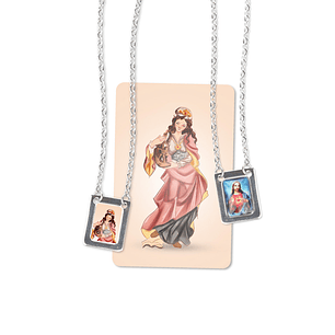 Saint Catherine Scapular