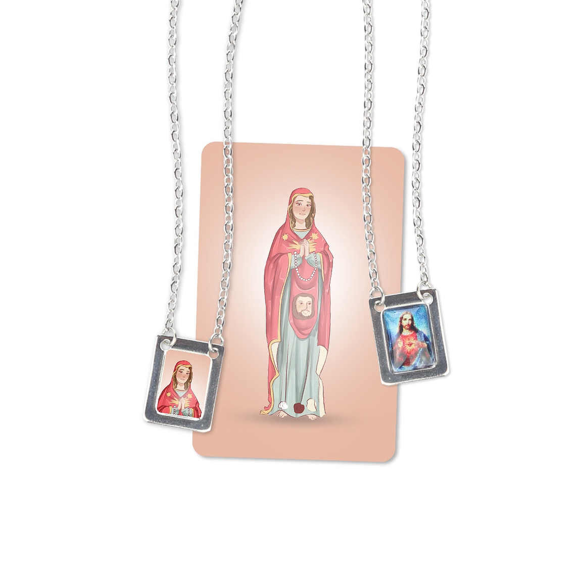Our Lady Protector of the Afflicted Scapular 1