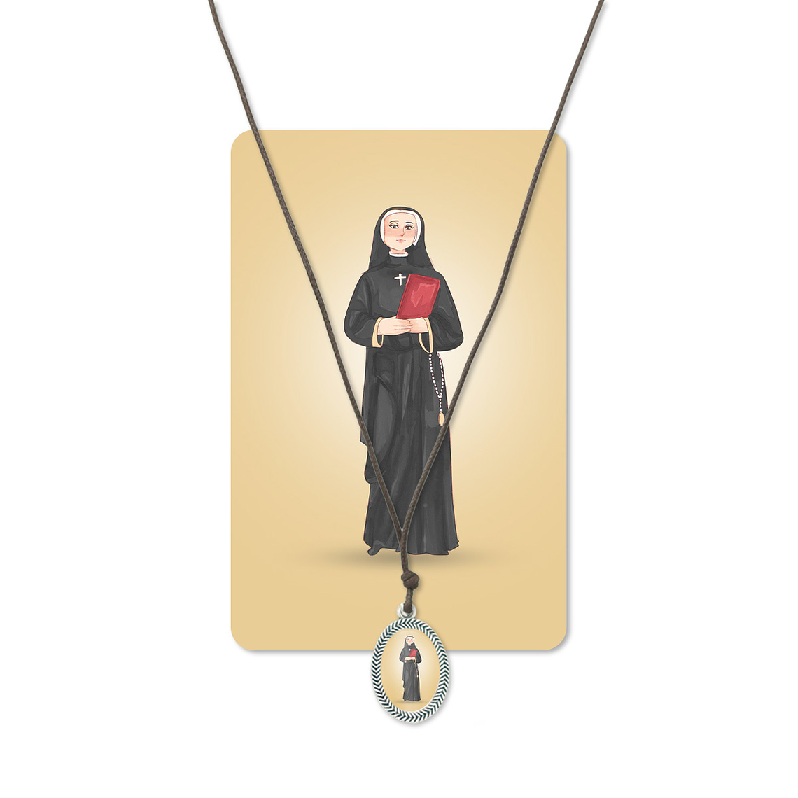 Saint Faustina necklace 1