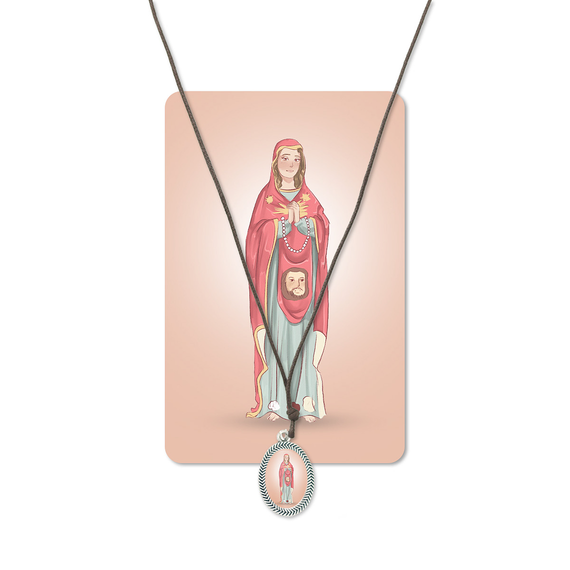 Our Lady Protector of the Afflicted Necklace 1