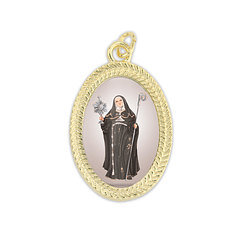 Saint Clare of Assisi Medal