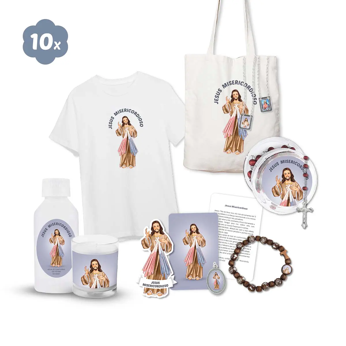 Pack de Jesus Misericordioso