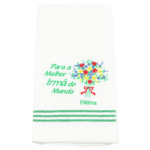 World's Best Sister kitchen cloth
