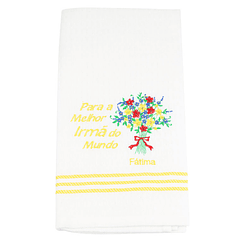 World's Best Sister kitchen cloth