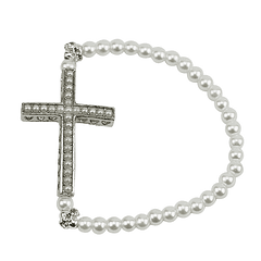 Bracelet croix brillante