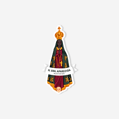 Pegatina de Nuestra Señora de Aparecida