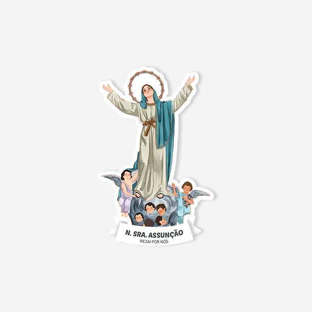 Pegatina de Nuestra Señora de la Asunción 1