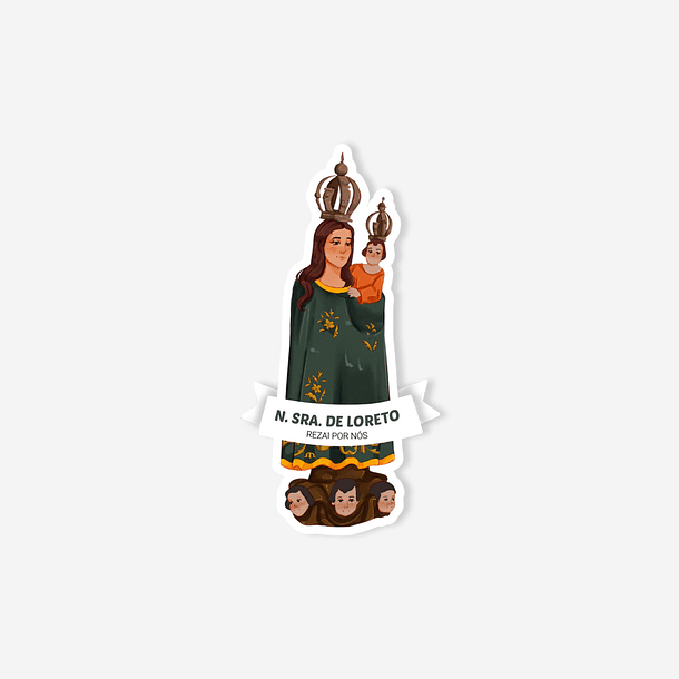 Our Lady of Loreto sticker 1