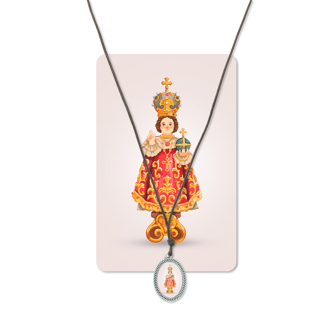 Collar Niño Jesús de Praga 1