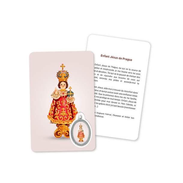 Prayer's card to Infant Jesus of Prague 5