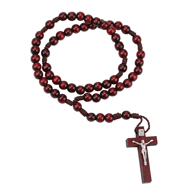 Fatima rosary of olive wood 1