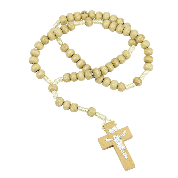 Rosary bege of wood 1