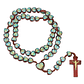 Wood Rosary with Apparition of Fatima - thumbnail 1