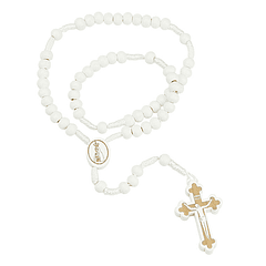 Wood rosary of Our Lady of Fatima
