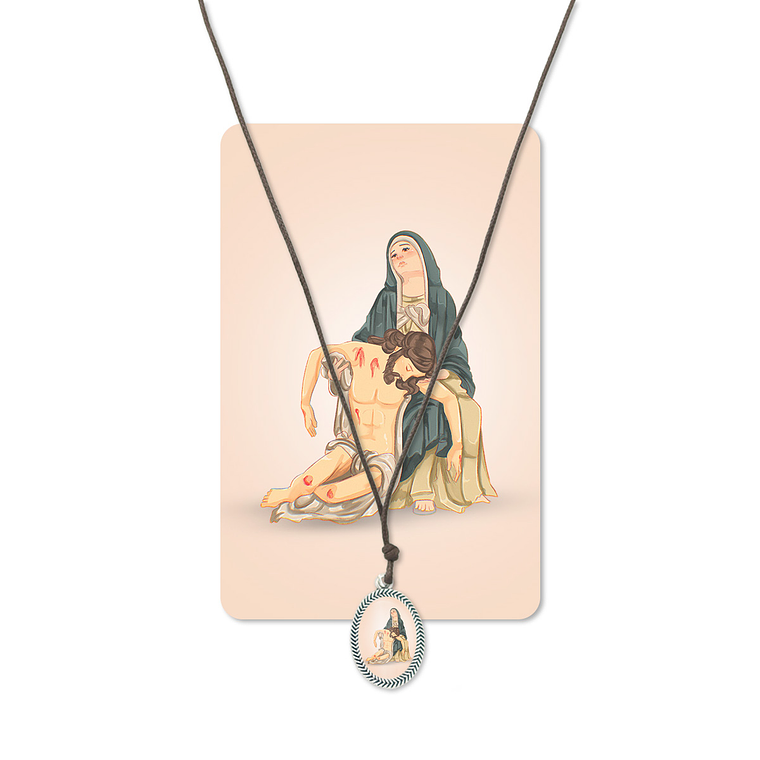 Our Lady of Piety Necklace 1