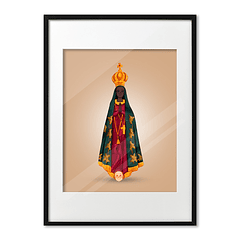 Póster de Nuestra Señora de Aparecida