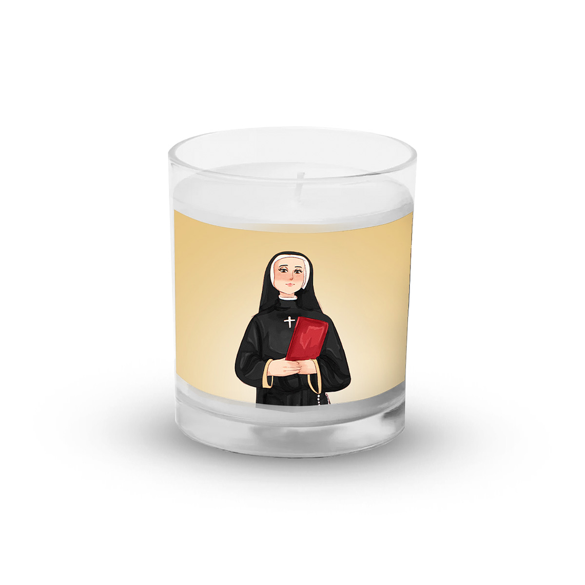 Saint Faustina Candle 1