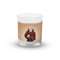 Friar Damian candle
