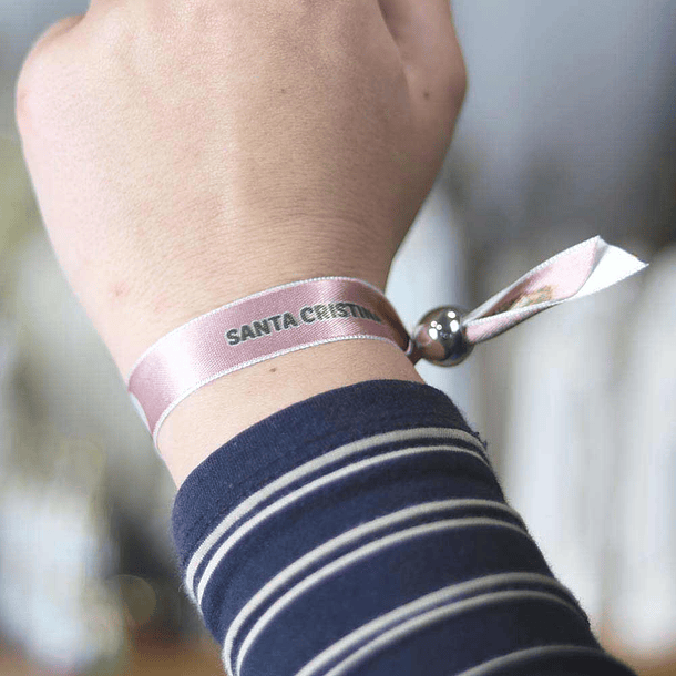 Saint Christina fabric bracelet 3