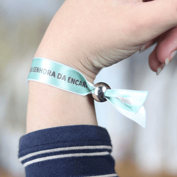 Our Lady of the Incarnation fabric bracelet 1