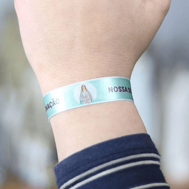 Our Lady of the Incarnation fabric bracelet 3