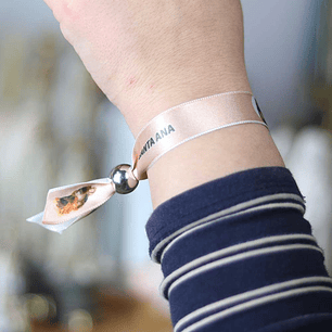 Saint Anna fabric bracelet