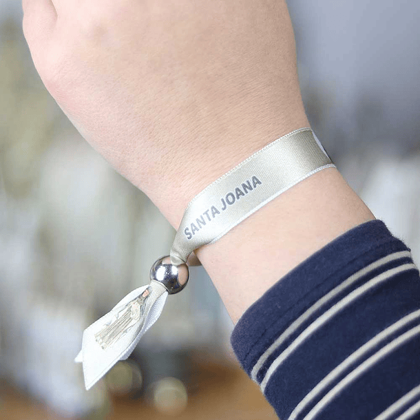 Saint Joan fabric bracelet 4